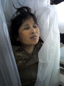 Body of Xu Chensheng. (Minghui.org)