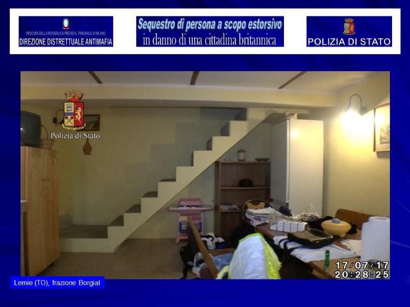The interior of a house in a small village near Turin where police say a kidnapped British model was held, is seen in this August 5, 2017 handout picture provided by the Italian Police in Milan. (Polizia Di Stato/Handout via REUTERS)