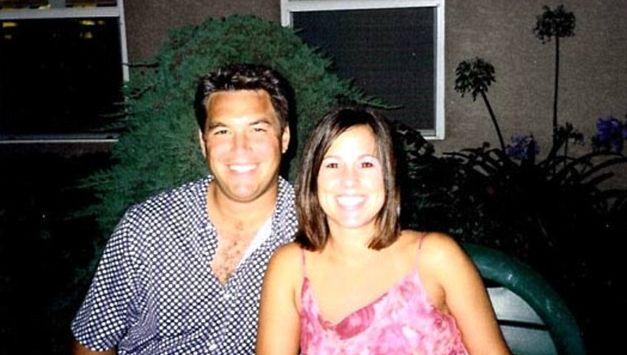 Peterson (left) was convicted in 2005 of murdering his wife Laci (right) when she was 8-months-pregnant with their son Conner (Modesto Police Department)