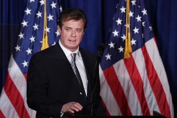 File Photo: Paul Manafort, adviser to Republican presidential candidate Donald Trump's campaign, at the Mayflower Hotel April 27, 2016 in Washington. (Chip Somodevilla/Getty Images)