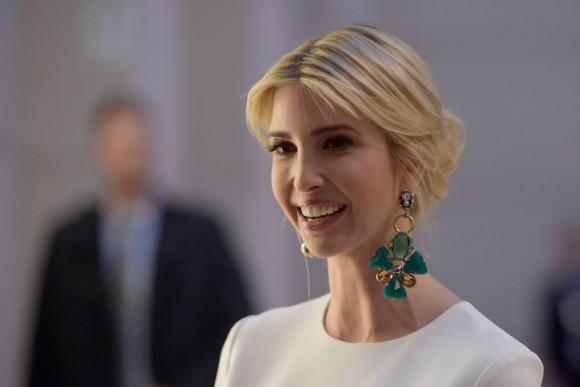 Ivanka Trump, daughter of U.S. President Donald Trump, arrives at a Gala Dinner at Deutsche Bank within the framework of the W20 summit on April 25, 2017 in Berlin, Germany. (Clemens Bilan/Getty Images)