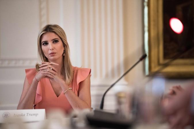 Ivanka Trump, daughter and adviser of US President Donald Trump, attends an American Leadership in Emerging Technology roundtable in the East Room of the White House in Washington, DC, on June 22, 2017. (NICHOLAS KAMM/AFP/Getty Images)