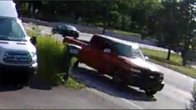 Witnesses described the incident as a "cat-and-mouse game" between the truck and Roberson's car. (Screenshot/YouTube)