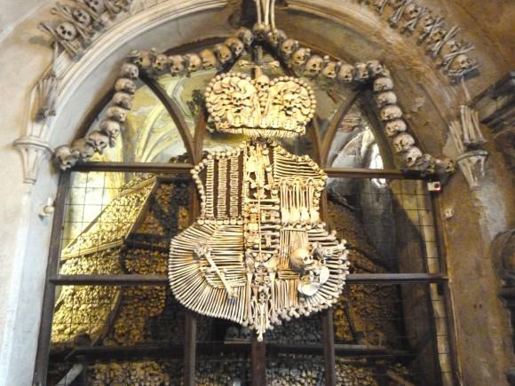 The ossuary crypt at the Cemetery Church of all Saints. (Barbara Angelakis)