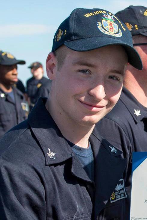Electronics Technician 2nd Class Jacob Daniel Drake, 21, from Ohio. (U.S. Navy)