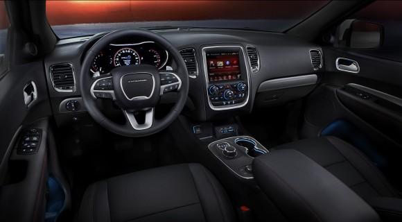 The interior of the 2017 Durango. (Courtesy of Chrysler Dodge)