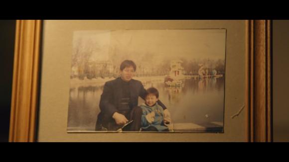 Eric and his dad in Shaanxi Province China during happier times. (Alexander Nilsen)