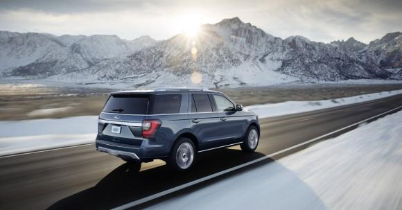 The back view of the 2018 Expedition. (Courtesy of Ford)