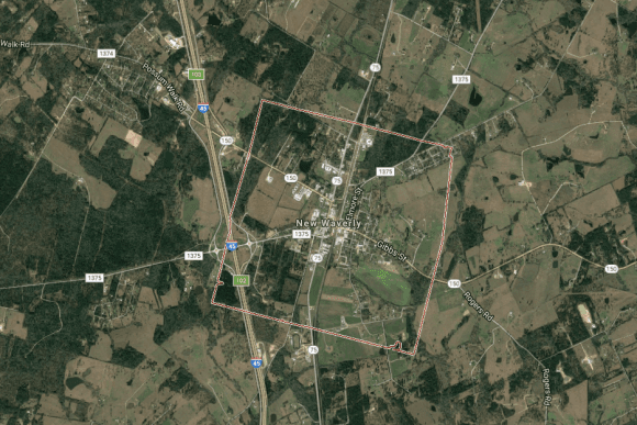New Waverly, Texas (Google Maps)