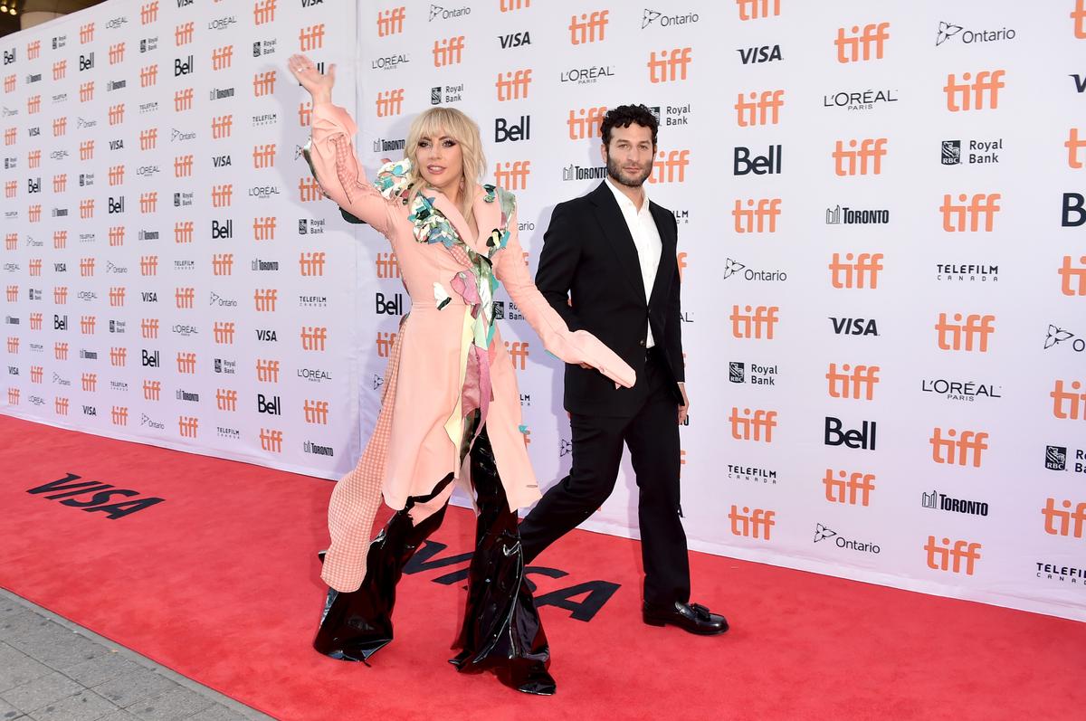 Lady Gaga and Chris Moukarbel attend the "Gaga: Five Foot Two" premiere during the 2017 Toronto International Film Festival at Princess of Wales Theatre in Toronto, Canada, on Sept. 8, 2017 . (Alberto E. Rodriguez/Getty Images)
