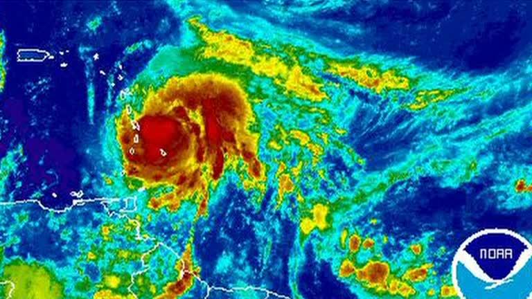 Animation of Hurricane Maria (NOAA)