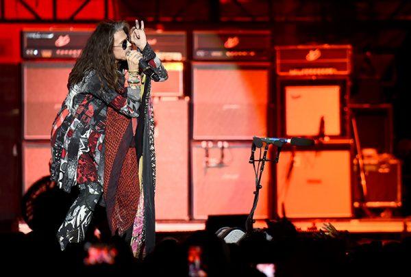 Steven Tyler of Aerosmith performs at the Capital One JamFest during the NCAA March Madness Music Festival 2017 on April 2, 2017 in Phoenix, Arizona. (Photo by Michael Loccisano/Getty Images for Turner Sports)