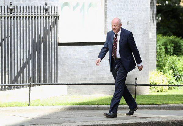 Damian Green arrives at 10 Downing Street where he was appointed as Work and Pensions Secretary on July 14, 2016 in London, England. (Dan Kitwood/Getty Images)
