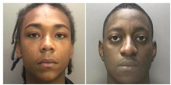 Daijon Johnson (L) and Jamul-Pinnock-Parkes, are pictured in updated photographs released by the West Midlands Police (WMP)