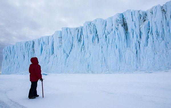 Christine Powell in “Antarctica: A Year On Ice.” (Music Box Films)
