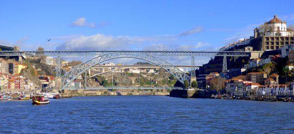 Bridges in Porto designed by Gustave Eiffel of Eiffel Tower fame. (Manos Angelakis)