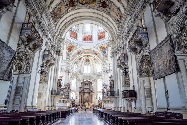 Salzburg Cathedral. (Mohammad Reza Amirinia)