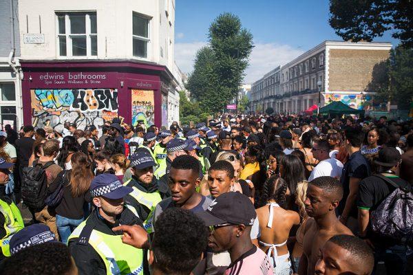 A general view of the crowd at Notting Hill Carnival in London on Aug. 29, 2016. (Jack Taylor/Getty Images)