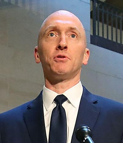 Former volunteer Trump campaign adviser Carter Page on Nov. 2, 2017. The FBI obtained a retroactive FISA spy warrant on Page. (Mark Wilson/Getty Images)