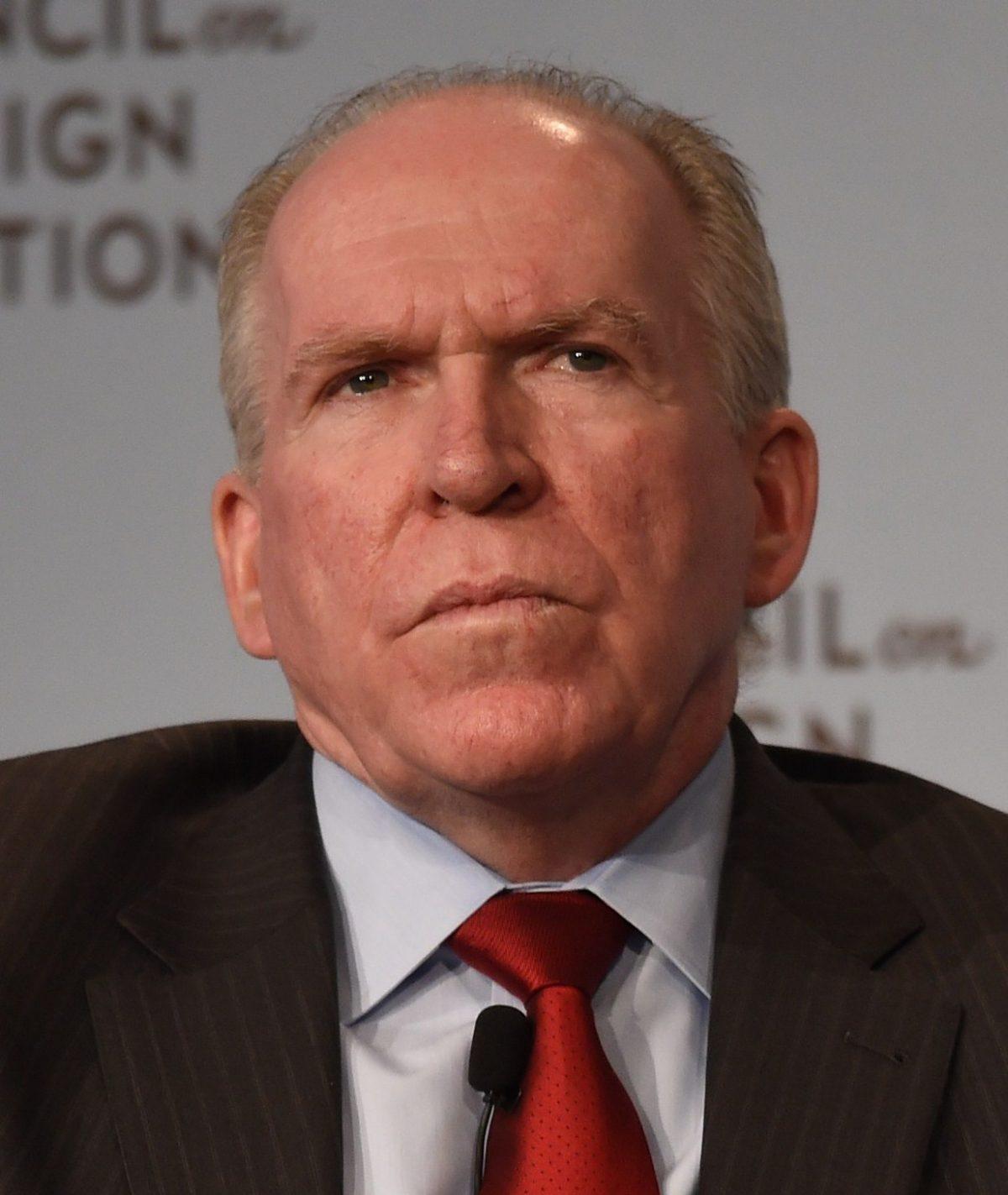 CIA Director John Brennan on March 13, 2015. Brennan played a crucial role in the creation of the Russia-collusion narrative. (Don Emmert/AFP/Getty Images)