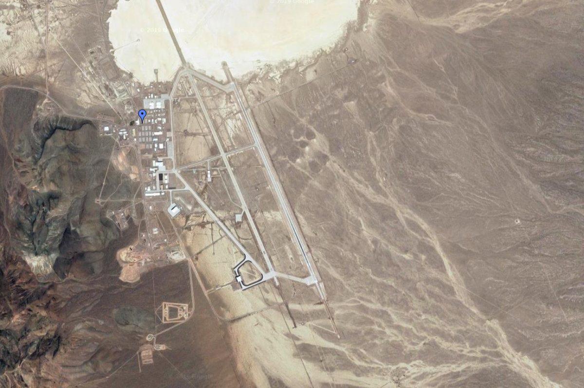 Area 51 on Google Maps. (Google Maps)
