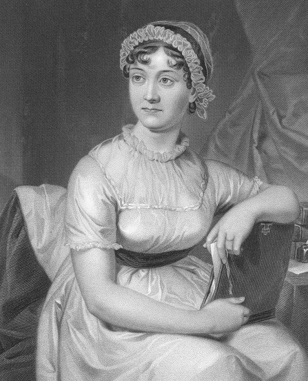 Portrait of Jane Austen, 1873. (Public domain)