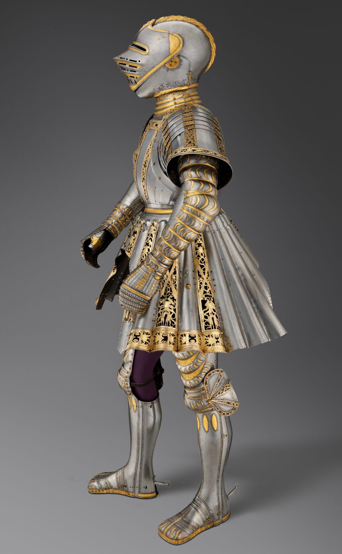 Ceremonial armor of Charles V, circa 1512–14. Kunsthistorisches Museum, Vienna, Imperial Armoury (A 109). (Bruce M. White / The Metropolitan Museum of Art)