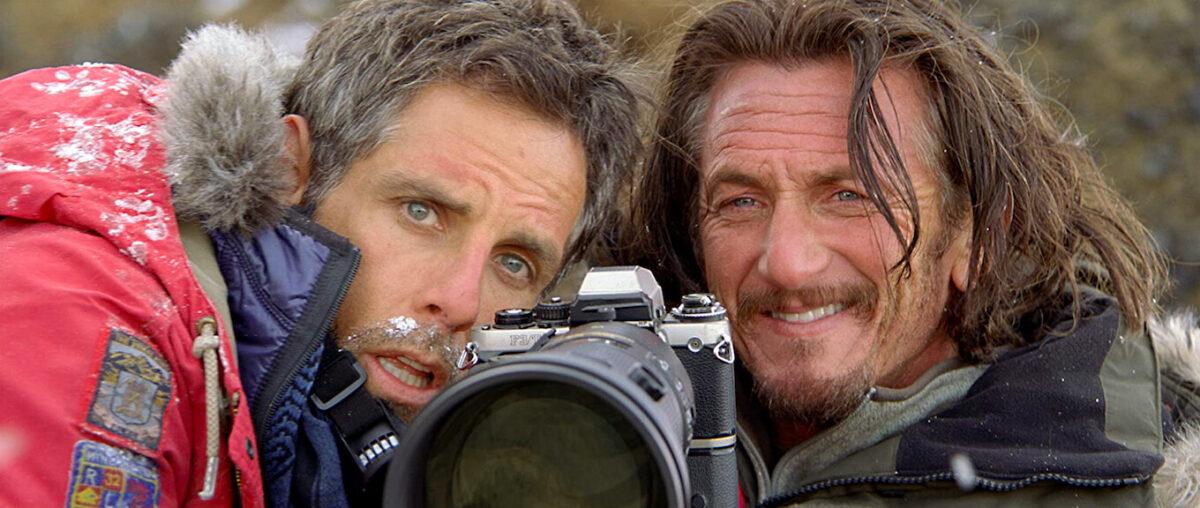 Ben Stiller (L) and Sean Penn as a famous Life magazine photographer in "The Secret Life of Walter Mitty." (Twentieth Century Fox)
