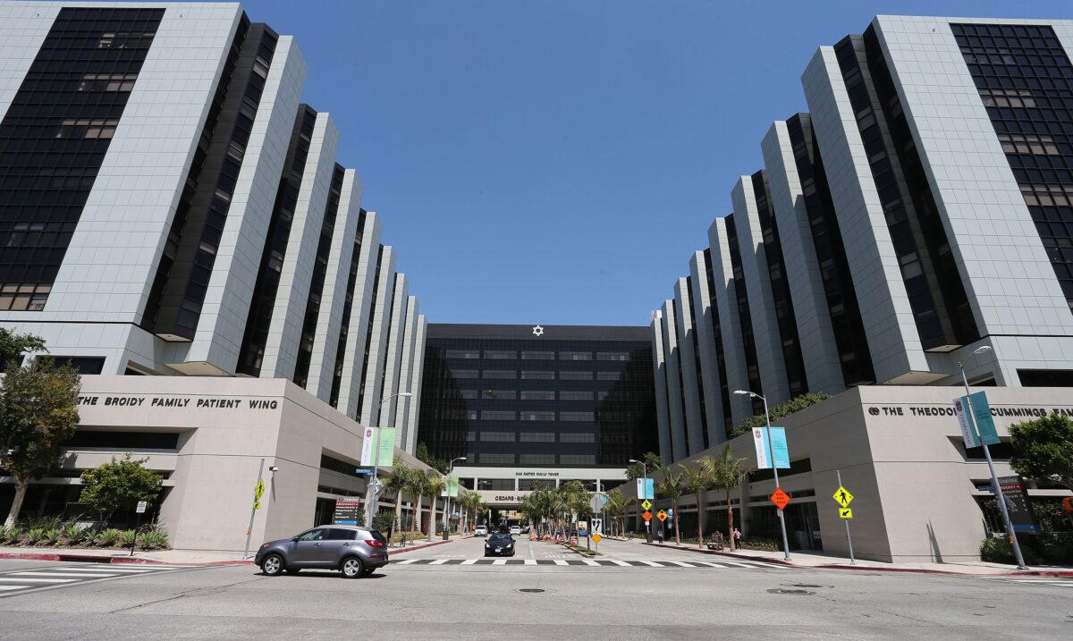Cedars-Sinai Hospital in Los Angeles, California in a file photograph. (Frederick M. Brown/Getty Images)