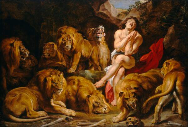"Daniel in the Lions' Den,” circa 1614–1616, by Peter Paul Rubens. Oil on canvas. Ailsa Mellon Bruce Fund. (Public Domain)