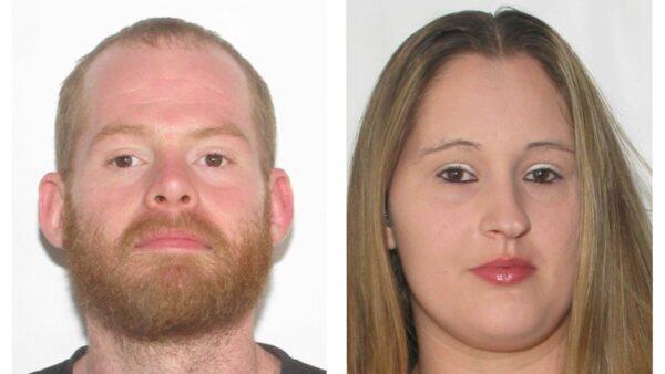 John Varion Allison (L) and Ruby Marie Allison (R), believed to have abducted their three children. (Courtesy of Virginia State Police)