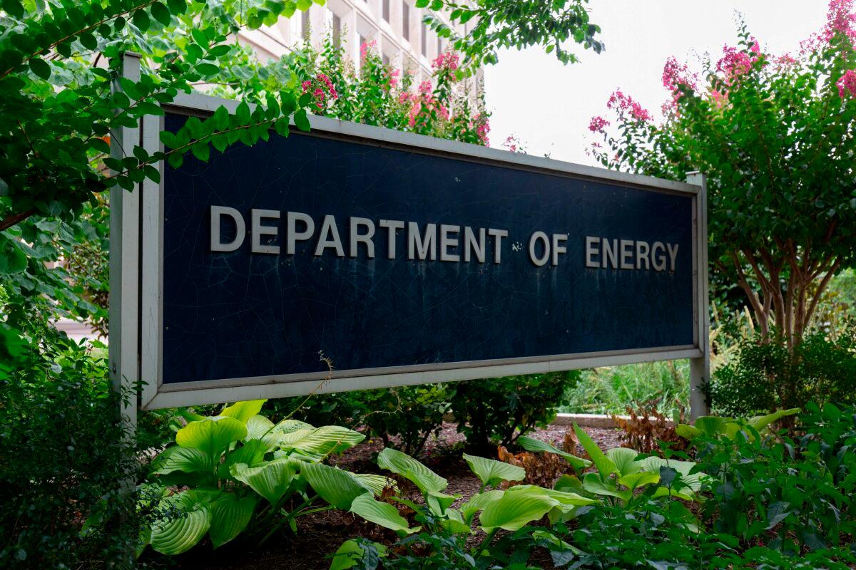 The Department of Energy building in Washington, on July 22, 2019. (Alastair Pike/AFP via Getty Images)