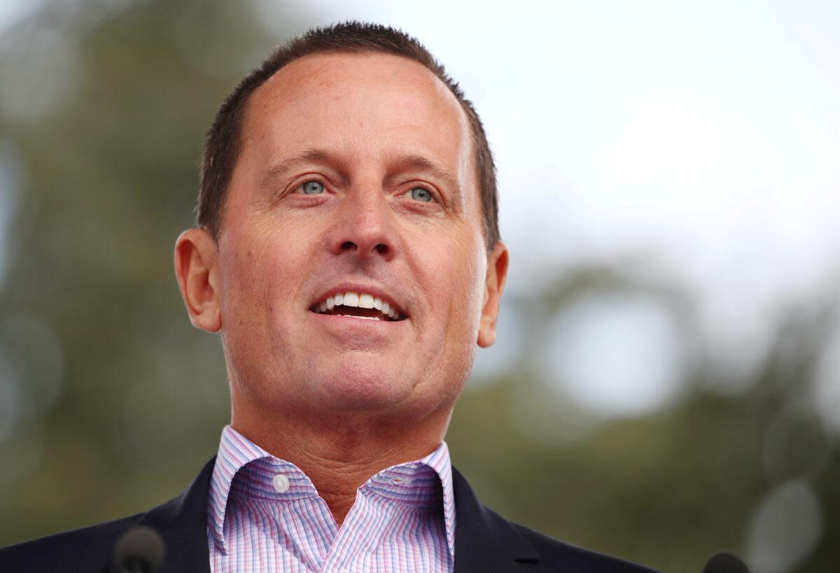 U.S. Ambassador to Germany Richard Grenell at an event in Geneva, Switzerland in a March 18, 2019, file photograph. (Denis Balibouse/Reuters)