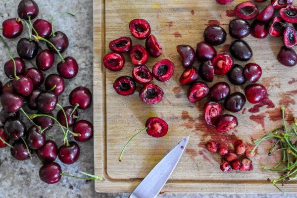 Pit your cherries (or don't). (Photo by Audrey Le Goff)
