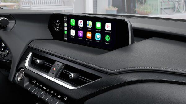 Main infotainment system touchscreen. (Courtesy of Lexus)