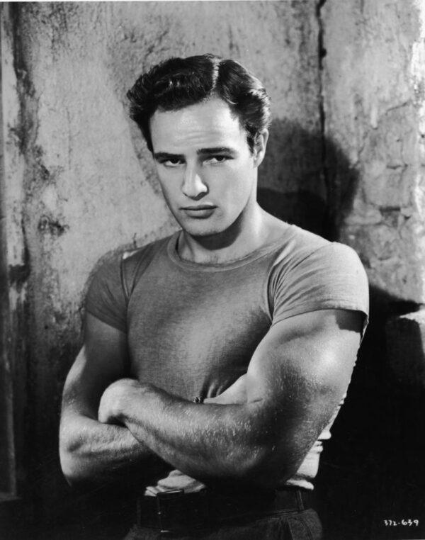 Young Marlon Brando’s image was of a rebel without a cause. (Hulton Archive/Getty Images)