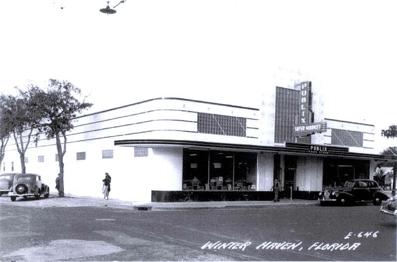 The original "Publix Food Store" in Winter Haven, Fla. (Wikipedia)