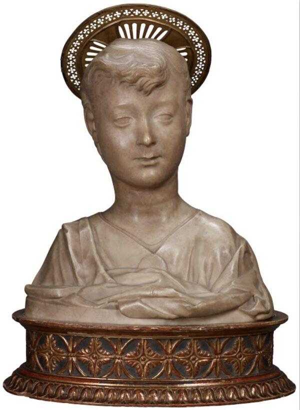 Bust of the Christ Child, circa 1460–70, by Antonio Rossellino. (The Morgan Library & Museum)