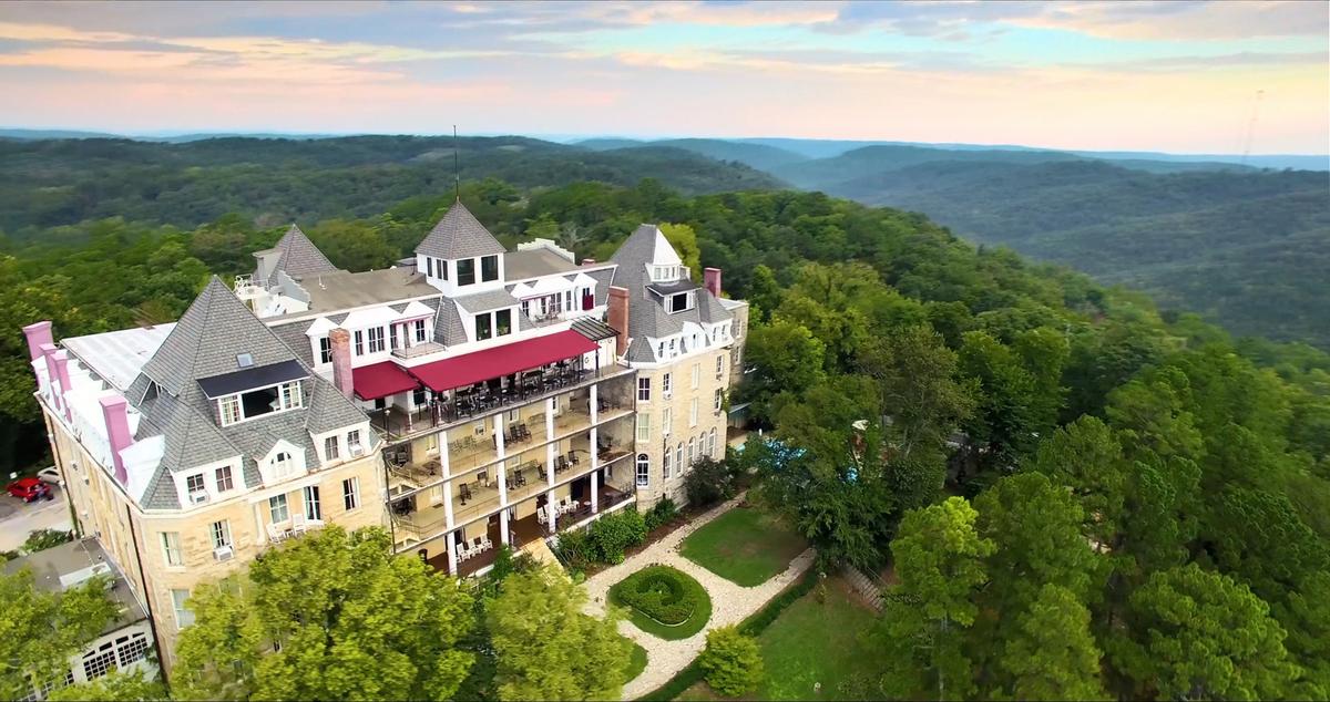 The Crescent Hotel and Spa in Eureka Springs, Arkansas. (Courtesy of The Crescent Hotel)