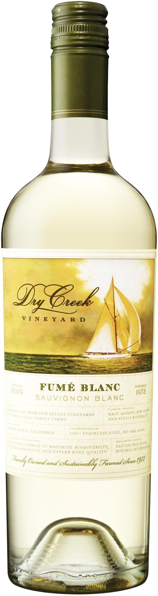 Dry Creek Vineyard 2019 Fume Blanc, Sonoma County. (Courtesy of Dry Creek Vineyard)