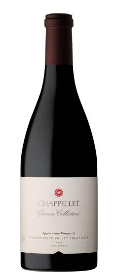 Chappellet 2018 Grower Collection Pinot Noir, Apple Lane Vineyard, Russian River Valley. (Courtesy of Chappellet)