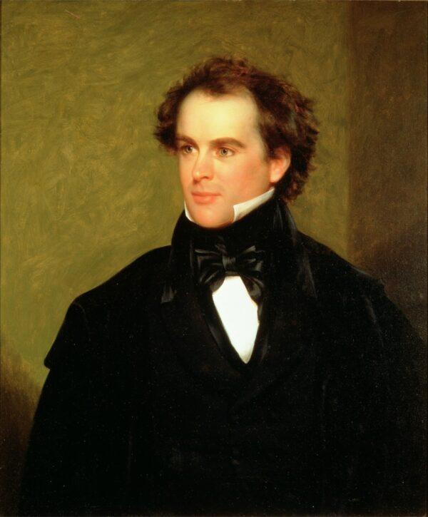 A portrait of Nathaniel Hawthorne, 1840, by Charles Osgood. (Public Domain)