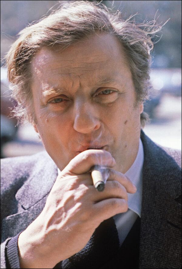 French actor Bruno Cremer, in January 1970, best known for playing the role of Inspector Jules Maigret, for French public television. (AFP via Getty Images)