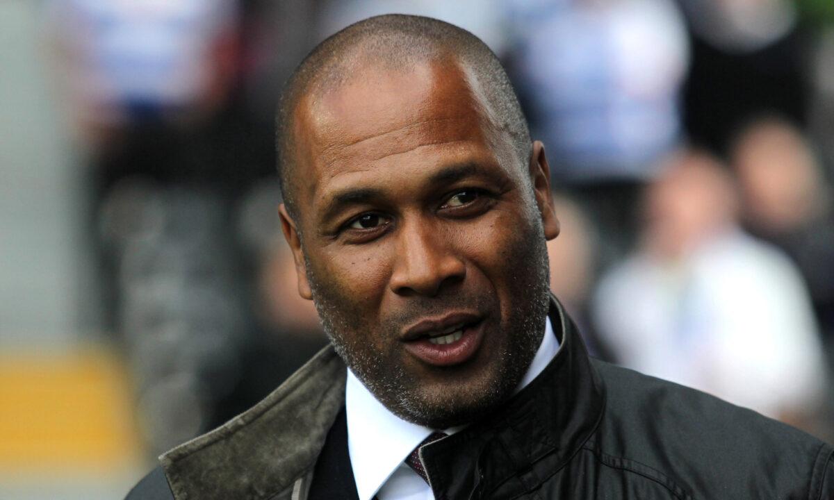 Les Ferdinand at a match between Fulham and Reading at Craven Cottage in London, on May 13, 2017. (Harry Hubbard/Getty Images)