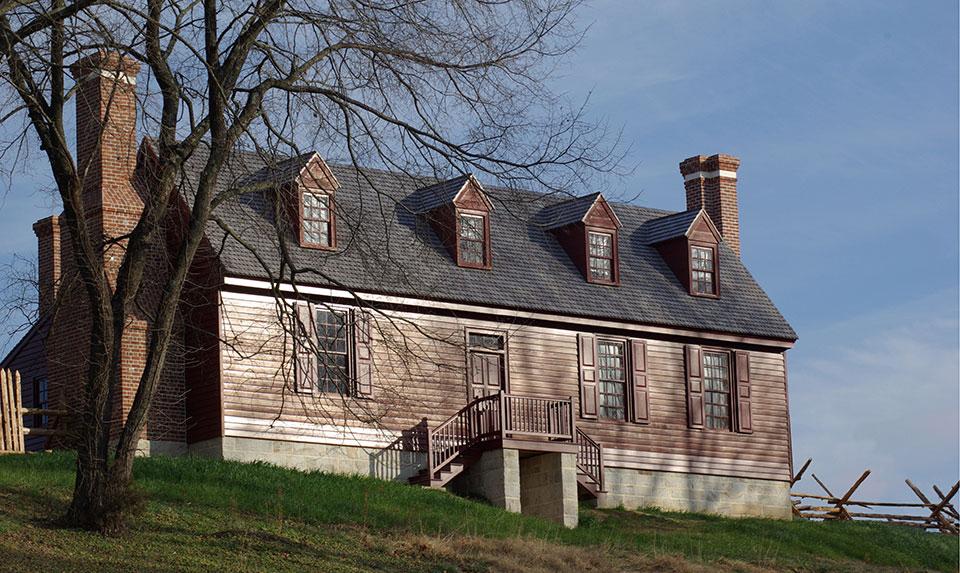 Ferry Farm, George Washington's boyhood home. (Courtesy of City of Fredericksburg Tourism)
