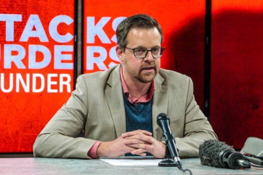 Civil rights leader Ernst Roets has asked for a court order to stop the EFF from singing what he describes as a "hateful" song advocating for the violent murder of white farmers. (Courtesy of AFRIFORUM)