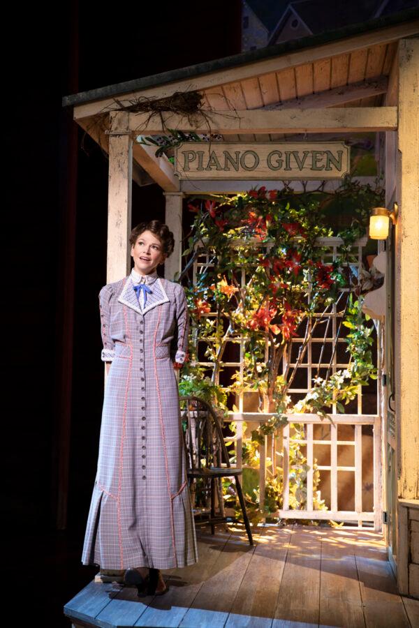 Sutton Foster as Marian Paroo in "The Music Man," now playing on Broadway. (Joan Marcus)