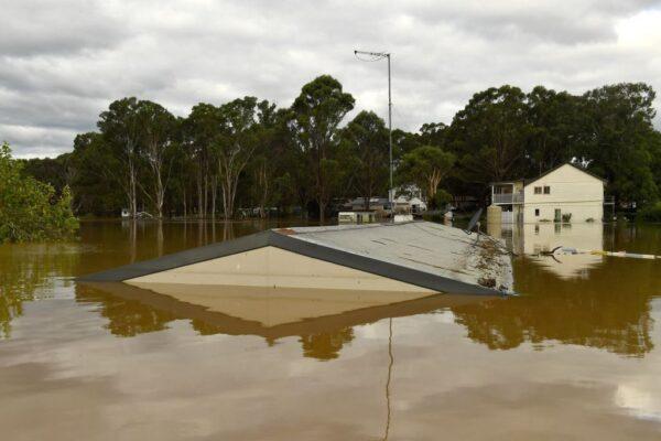 Hawkesbury River are pictured in the Windsor suburb of Sydney, Australia, on March 9, 2022. (Saeed Khan/AFP via Getty Images)