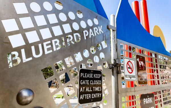 Bluebird Park in Laguna Beach, Calif., on March 30, 2022. (John Fredricks/The Epoch Times)