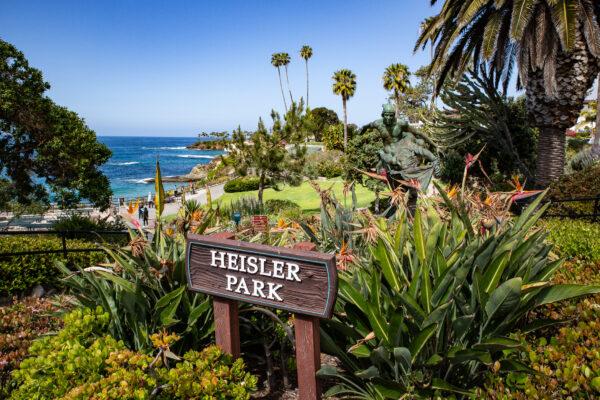 Heisler Park in Laguna Beach, Calif., on March 30, 2022. (John Fredricks/The Epoch Times)